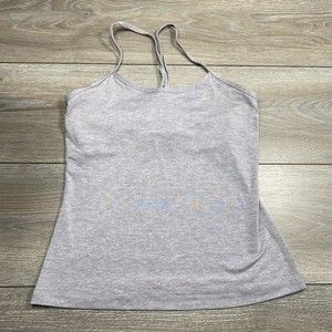 Lululemon Tank Top Womens Size 6 Built in Bra